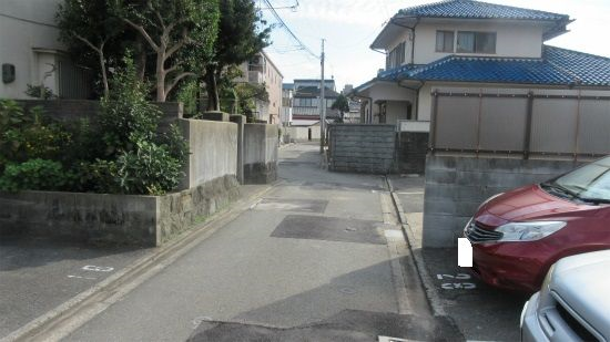 前面道路